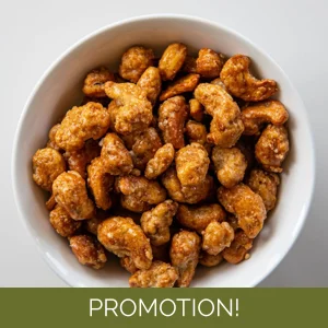 Caramelised Roasted Cashews
