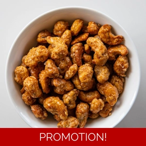 Caramelised Roasted Cashews