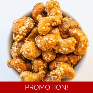 Honey Roasted Sesame Cashews