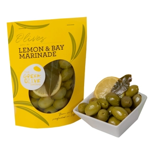 Lemon & Bay Marinade Olives