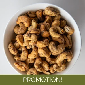 Salt & Pepper Cashews