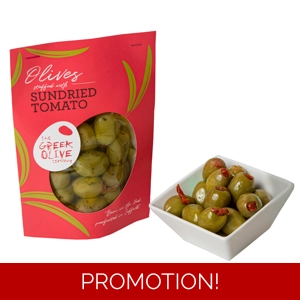 Sundried Tomato Stuffed Olives