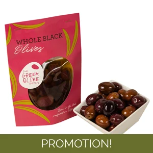 Whole Black Olives