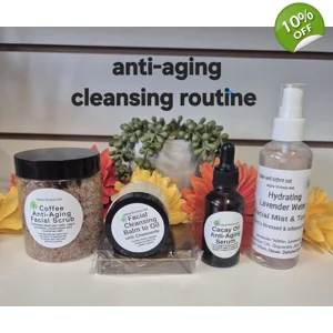 Anti-Aging Skin Cleansing Routine Bundle