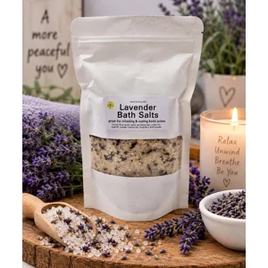 Bath Salts with Lavender