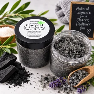Activated Charcoal Facial Scrub