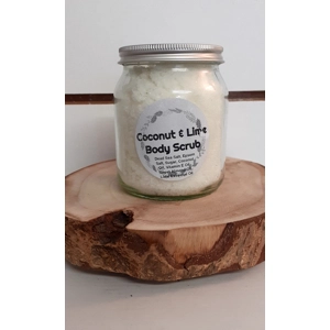 Body Scrub with Coconut & Lime