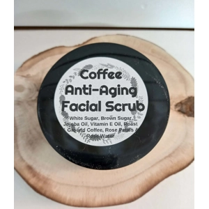 Coffee & Rosehip Anti-Aging Facial Scrub