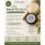 Facial Cleanser Balm to an Oil with Chamomile