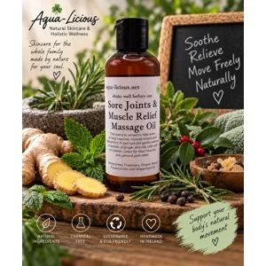 Massage Oil for Sore Joints & Muscle Relief