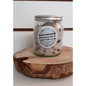Body Scrub with Rose Geranium