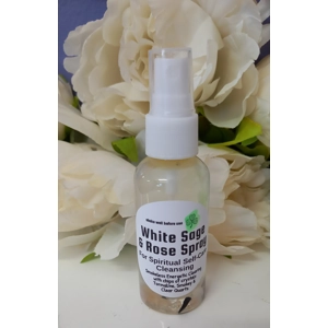 Sage with Rose Spray for Smudging