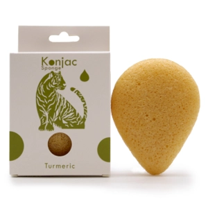 Konjac Sponge - Turmeric - Anti-wrinkle
