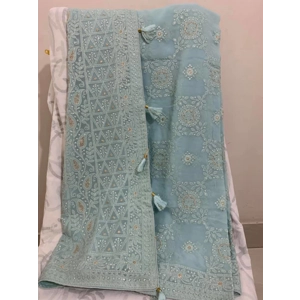 Lucknow  chikankari georgette