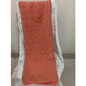 Lucknow  chikankari georgette