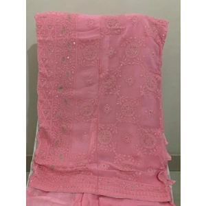 Lucknow  chikankari georgette