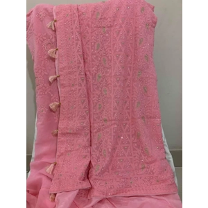 Lucknow  chikankari georgette
