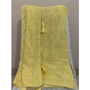 Lucknow  chikankari georgette