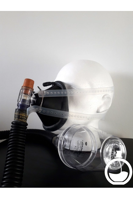 Gas Mask Respirator Aroma Anaesthesia Rubber Mas..