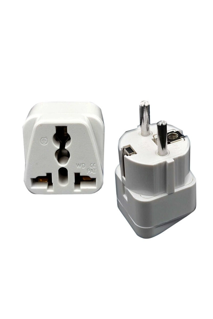Schuko European Plug Adapter Pack of 10
