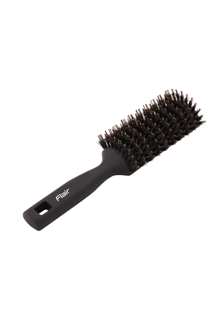Firm Boar Nylon Vent Hair Brush with Soft Touch Handle