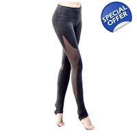 Lace Leggings - Black *Not Grippy*