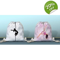 Personalised Drawstring Gym Bag