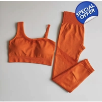 Apollo Athleisure Set - Orange