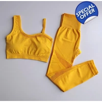 Apollo Athleisure Set - Yellow