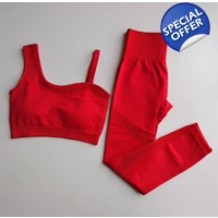Apollo Athleisure Set - Red