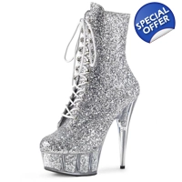 Ankle Boots - Silver