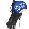 Ankle Boots - Black Gli..