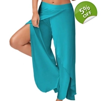Contemporary Dance Pants - Cyan