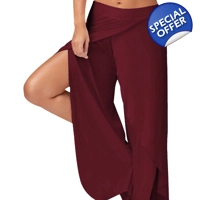 Contemporary Dance Pants - Burgundy