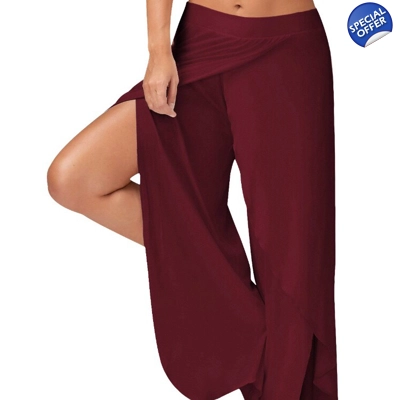 Contemporary Dance Pants - Burgundy
