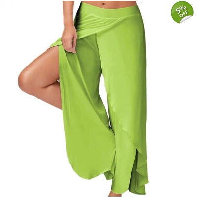 Weissman Wide Leg Matte Jersey Pants  Move Dance EU