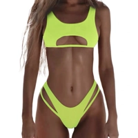 Peekaboo Bikini Set - Yellow