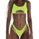 Peekaboo Bikini Set - Yellow