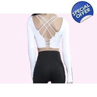 White Yoga Top