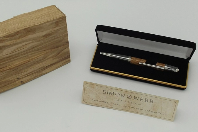 Bespoke pen made from your own wood Bespoke pen made from your own wood