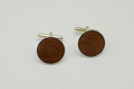 Sterling silver cufflinks in St Pauls Cathedral Elm