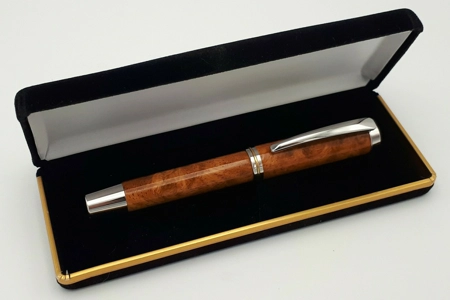 GR2 rollerball in amboyna burr