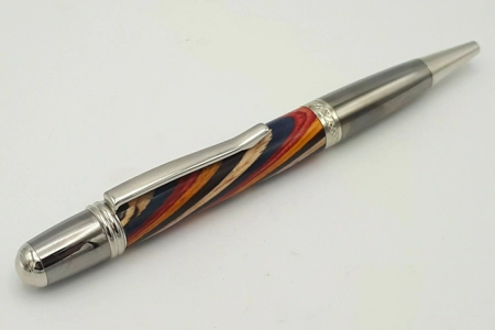 SB1 ballpoint in rainbow wood SB1 ballpoint in rainbow wood