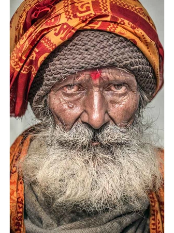 Elderly Sadhu