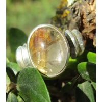 Golden Rutilated quartz