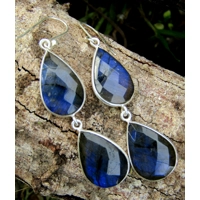 Labradorite Earrings
