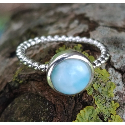 Larimar Ring