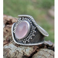 Rose Quartz Ring