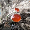 Carnelian Double Stoned..