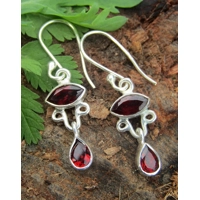Garnet Earrings